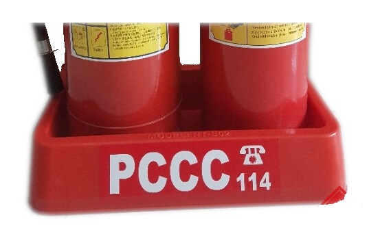 Kệ để bình chữa cháy bằng nhựa